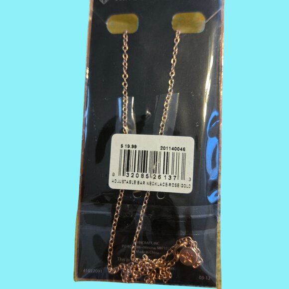 Dallas Cowboys WinCraft NFL Jewelry Rose Gold Necklace - Picture 4 of 4